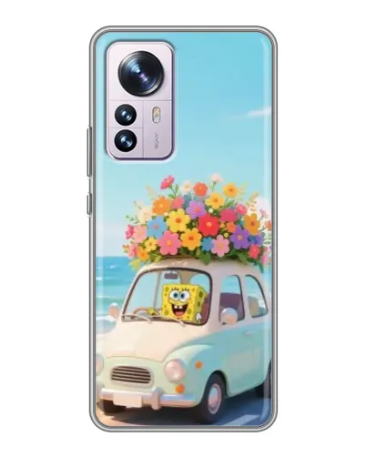 Чехол для Xiaomi 12 / 12X с картинкой «Автомобильное путешествие»