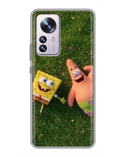 Чехол для Xiaomi 12 / 12X с картинкой «Друзья на лужайке» Чехол для Xiaomi 12 / 12X с картинкой «Друзья на лужайке»