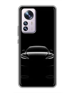 Чехол для Xiaomi 12 / 12X с картинкой «Силуэт Tesla Night» Чехол для Xiaomi 12 / 12X с картинкой «Силуэт Tesla Night»