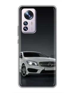 Чехол для Xiaomi 12 / 12X с картинкой «Mercedes AMG GT Silver» Чехол для Xiaomi 12 / 12X с картинкой «Mercedes AMG GT Silver»
