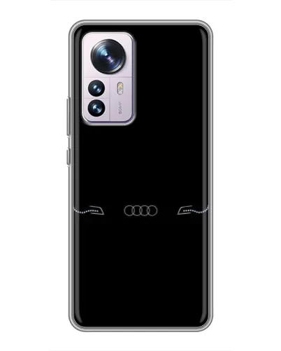 Чехол для Xiaomi 12 / 12X с картинкой «Audi — световой подпись» Чехол для Xiaomi 12 / 12X с картинкой «Audi — световой подпись»