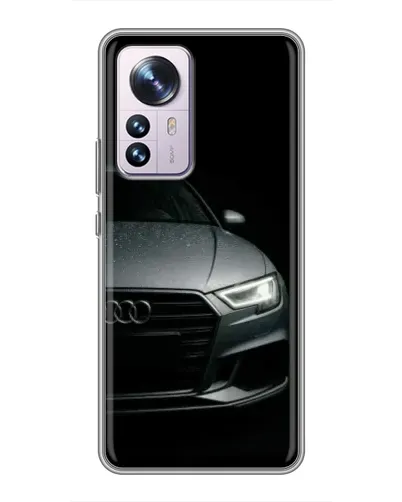 Чехол для Xiaomi 12 / 12X с картинкой «Audi — детализация кузова» Чехол для Xiaomi 12 / 12X с картинкой «Audi — детализация кузова»