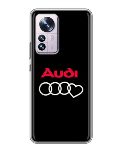 Чехол для Xiaomi 12 / 12X с картинкой «Логотип Audi Heart» Чехол для Xiaomi 12 / 12X с картинкой «Логотип Audi Heart»
