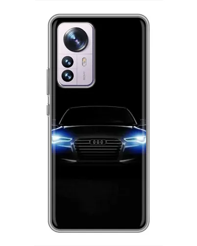 Чехол для Xiaomi 12 / 12X с картинкой «Audi в неоне» Чехол для Xiaomi 12 / 12X с картинкой «Audi в неоне»