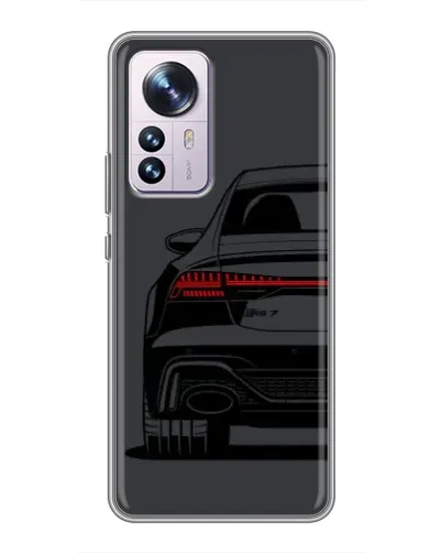 Чехол для Xiaomi 12 / 12X с картинкой «Задняя часть Audi — арт» Чехол для Xiaomi 12 / 12X с картинкой «Задняя часть Audi — арт»