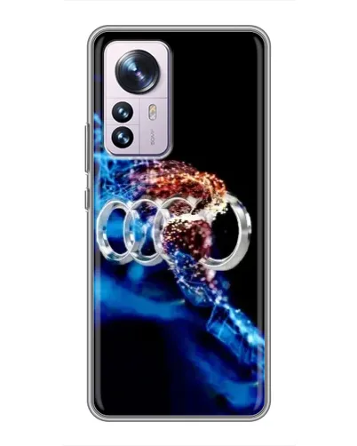 Чехол для Xiaomi 12 / 12X с картинкой «Энергия лого Audi» Чехол для Xiaomi 12 / 12X с картинкой «Энергия лого Audi»