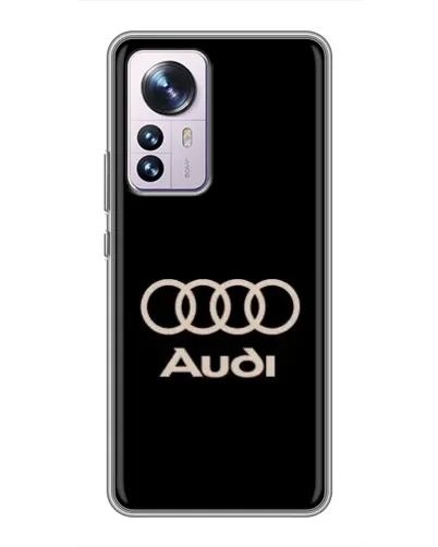 Чехол для Xiaomi 12 / 12X с картинкой «Audi — золотой логотип» Чехол для Xiaomi 12 / 12X с картинкой «Audi — золотой логотип»