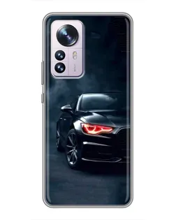 Чехол для Xiaomi 12 / 12X с картинкой «Audi — хищный взгляд» Чехол для Xiaomi 12 / 12X с картинкой «Audi — хищный взгляд»