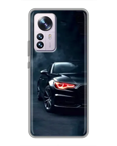 Чехол для Xiaomi 12 / 12X с картинкой «Audi — хищный взгляд» Чехол для Xiaomi 12 / 12X с картинкой «Audi — хищный взгляд»