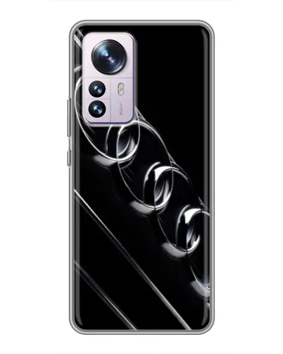 Чехол для Xiaomi 12 / 12X с картинкой «Audi — абстрактные кольца» Чехол для Xiaomi 12 / 12X с картинкой «Audi — абстрактные кольца»