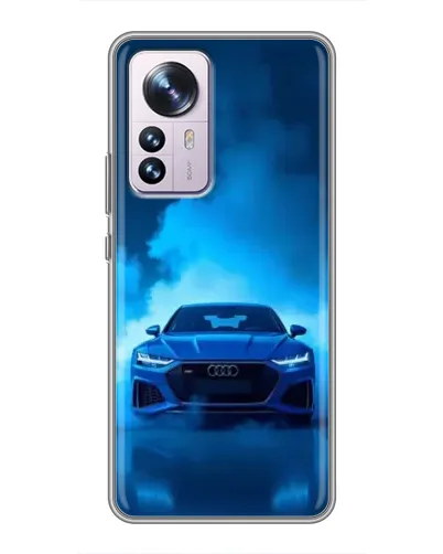 Чехол для Xiaomi 12 / 12X с картинкой «Audi — голубая энергия» Чехол для Xiaomi 12 / 12X с картинкой «Audi — голубая энергия»