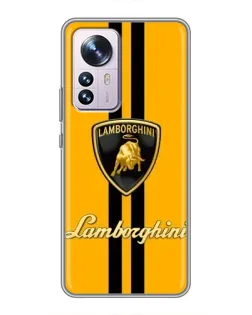 Чохол для Xiaomi 12 / 12X з картинкою «Lamborghini Stripe жовтий» Чохол для Xiaomi 12 / 12X з картинкою «Lamborghini Stripe жовтий»