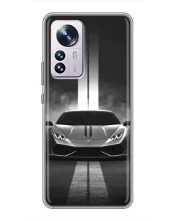 Чохол для Xiaomi 12 / 12X з картинкою «Lamborghini симетрія доріг» Чохол для Xiaomi 12 / 12X з картинкою «Lamborghini симетрія доріг»