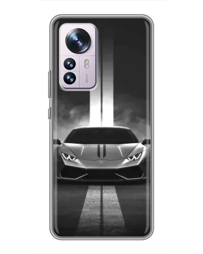 Чехол для Xiaomi 12 / 12X с картинкой «Lamborghini симметрия дорог» Чехол для Xiaomi 12 / 12X с картинкой «Lamborghini симметрия дорог»