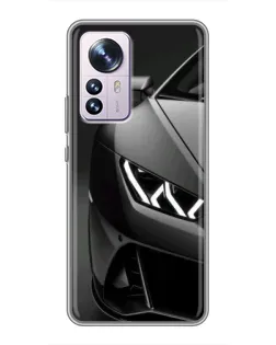 Чохол для Xiaomi 12 / 12X з картинкою «Lamborghini фари деталізація» Чохол для Xiaomi 12 / 12X з картинкою «Lamborghini фари деталізація»