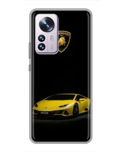 Чохол для Xiaomi 12 / 12X з картинкою «Lamborghini жовтий акцент» Чохол для Xiaomi 12 / 12X з картинкою «Lamborghini жовтий акцент»