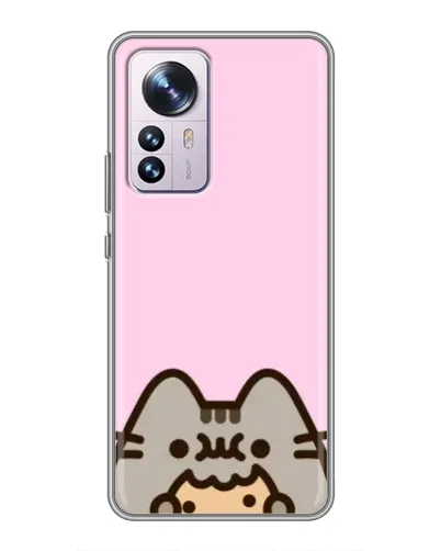 Чехол для Xiaomi 12 / 12X с картинкой «Pusheen и печенье» Чехол для Xiaomi 12 / 12X с картинкой «Pusheen и печенье»