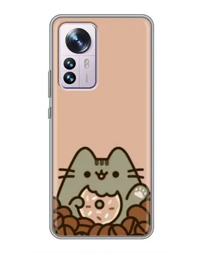 Чехол для Xiaomi 12 / 12X с картинкой «Кофейный Пушин» Чехол для Xiaomi 12 / 12X с картинкой «Кофейный Пушин»