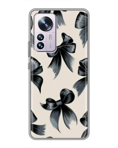 Чехол для Xiaomi 12 / 12X с картинкой «Банты Coquette» Чехол для Xiaomi 12 / 12X с картинкой «Банты Coquette»
