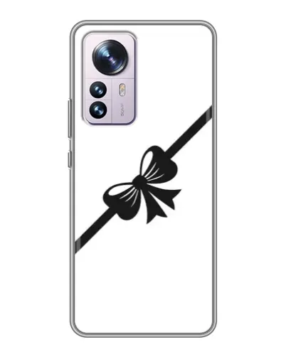 Чехол для Xiaomi 12 / 12X с картинкой «Диагональный бант» Чехол для Xiaomi 12 / 12X с картинкой «Диагональный бант»