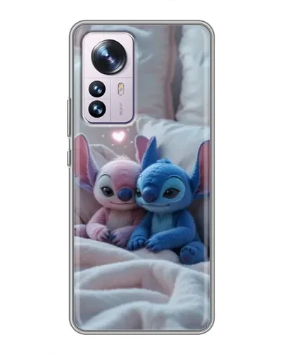 Чехол для Xiaomi 12 / 12X с картинкой «Плюшевые Стич Ангел» Чехол для Xiaomi 12 / 12X с картинкой «Плюшевые Стич Ангел»