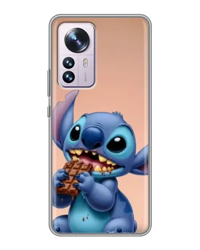 Чехол для Xiaomi 12 / 12X с картинкой «Стич ест шоколад» Чехол для Xiaomi 12 / 12X с картинкой «Стич ест шоколад»