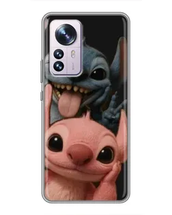 Чохол для Xiaomi 12 / 12X з картинкою «Стіч та Ангел» Чохол для Xiaomi 12 / 12X з картинкою «Стіч та Ангел»
