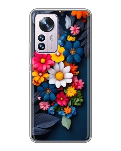 Чохол для Xiaomi 12 / 12X з картинкою «Квіткова феєрія»