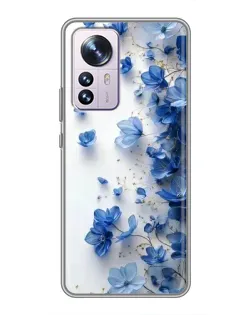 Чохол для Xiaomi 12 / 12X з картинкою «Блакитний квітковий каскад» Чохол для Xiaomi 12 / 12X з картинкою «Блакитний квітковий каскад»