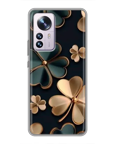 Чохол для Xiaomi 12 / 12X з картинкою «Конюшина в золоті»