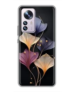 Чохол для Xiaomi 12 / 12X з картинкою «Лілові квіти грації» Чохол для Xiaomi 12 / 12X з картинкою «Лілові квіти грації»