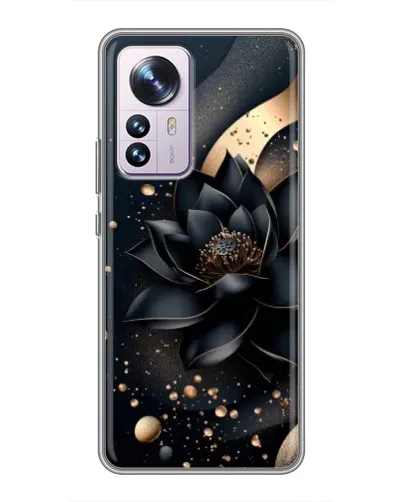 Чохол для Xiaomi 12 / 12X з картинкою «Чорний лотос»