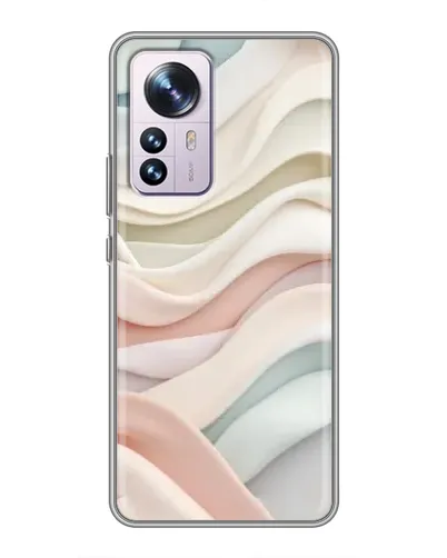 Чехол для Xiaomi 12 / 12X с картинкой «Пастельные нежные волны» Чехол для Xiaomi 12 / 12X с картинкой «Пастельные нежные волны»