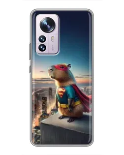 Чохол для Xiaomi 12 / 12X з картинкою «Капі-мен супергерой» Чохол для Xiaomi 12 / 12X з картинкою «Капі-мен супергерой»