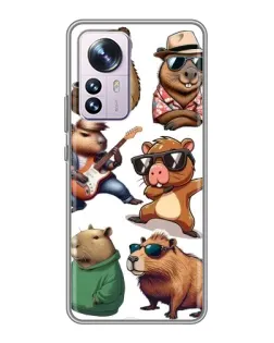 Чохол для Xiaomi 12 / 12X з картинкою «Круті капібари музиканти» Чохол для Xiaomi 12 / 12X з картинкою «Круті капібари музиканти»