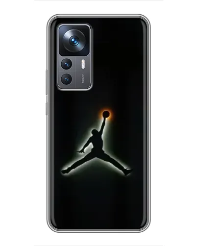 Чехол для Xiaomi 12T Pro с картинкой «Jordan Gradient Logo»