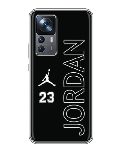 Чехол для Xiaomi 12T Pro с картинкой «Jordan Vertical»