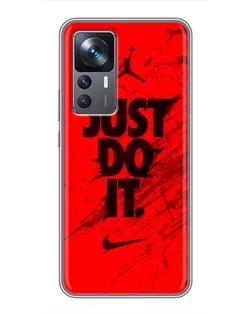 Чехол для Xiaomi 12T Pro с картинкой «Nike Just Do It»