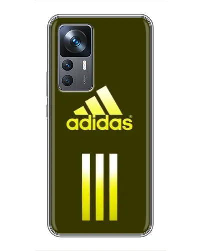 Чехол для Xiaomi 12T Pro с картинкой «Оливковый градиент Adidas»