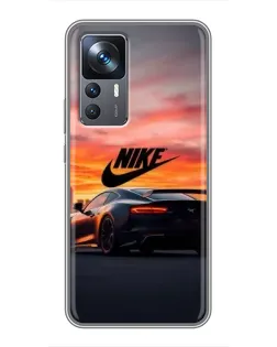 Чехол для Xiaomi 12T Pro с картинкой «Nike и суперкар» Чехол для Xiaomi 12T Pro с картинкой «Nike и суперкар»