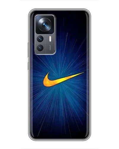Чехол для Xiaomi 12T Pro с картинкой «Синий пульс Nike» Чехол для Xiaomi 12T Pro с картинкой «Синий пульс Nike»