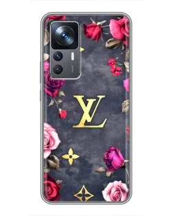 Чехол для Xiaomi 12T Pro с картинкой «Цветочный Louis Vuitton» Чехол для Xiaomi 12T Pro с картинкой «Цветочный Louis Vuitton»