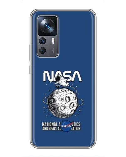 Чехол для Xiaomi 12T Pro с картинкой «NASA — лунная миссия» Чехол для Xiaomi 12T Pro с картинкой «NASA — лунная миссия»