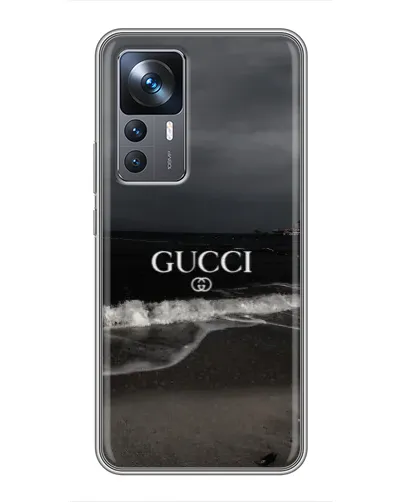 Чехол для Xiaomi 12T Pro с картинкой «Gucci — морской прибой»