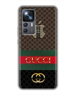 Чохол для Xiaomi 12T Pro з картинкою «Gucci — брендований десерт»