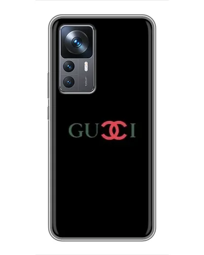 Чехол для Xiaomi 12T Pro с картинкой «Gucci — красный градиент»