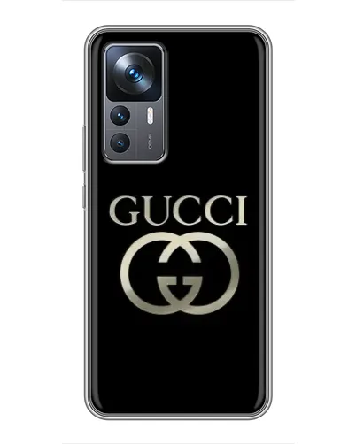 Чехол для Xiaomi 12T Pro с картинкой «Gucci — золото на черном» Чехол для Xiaomi 12T Pro с картинкой «Gucci — золото на черном»