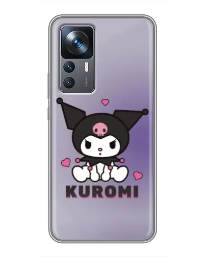 Чехол для Xiaomi 12T Pro с картинкой «Kuromi — фиолетовый арт» Чехол для Xiaomi 12T Pro с картинкой «Kuromi — фиолетовый арт»