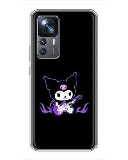 Чехол для Xiaomi 12T Pro с картинкой «Электрическая Kuromi»