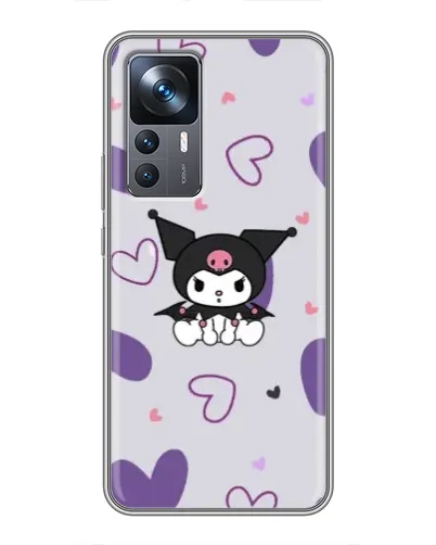 Чехол для Xiaomi 12T Pro с картинкой «Kuromi и лавандовые сердца» Чехол для Xiaomi 12T Pro с картинкой «Kuromi и лавандовые сердца»